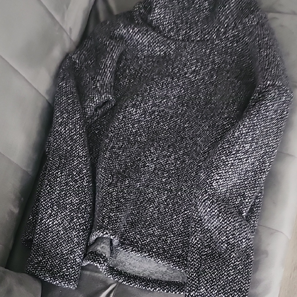 Women's Black Turtleneck Sweater